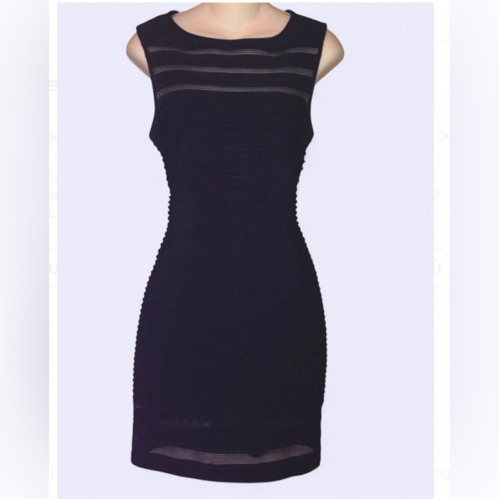 Elegant Black Sleeveless Dress